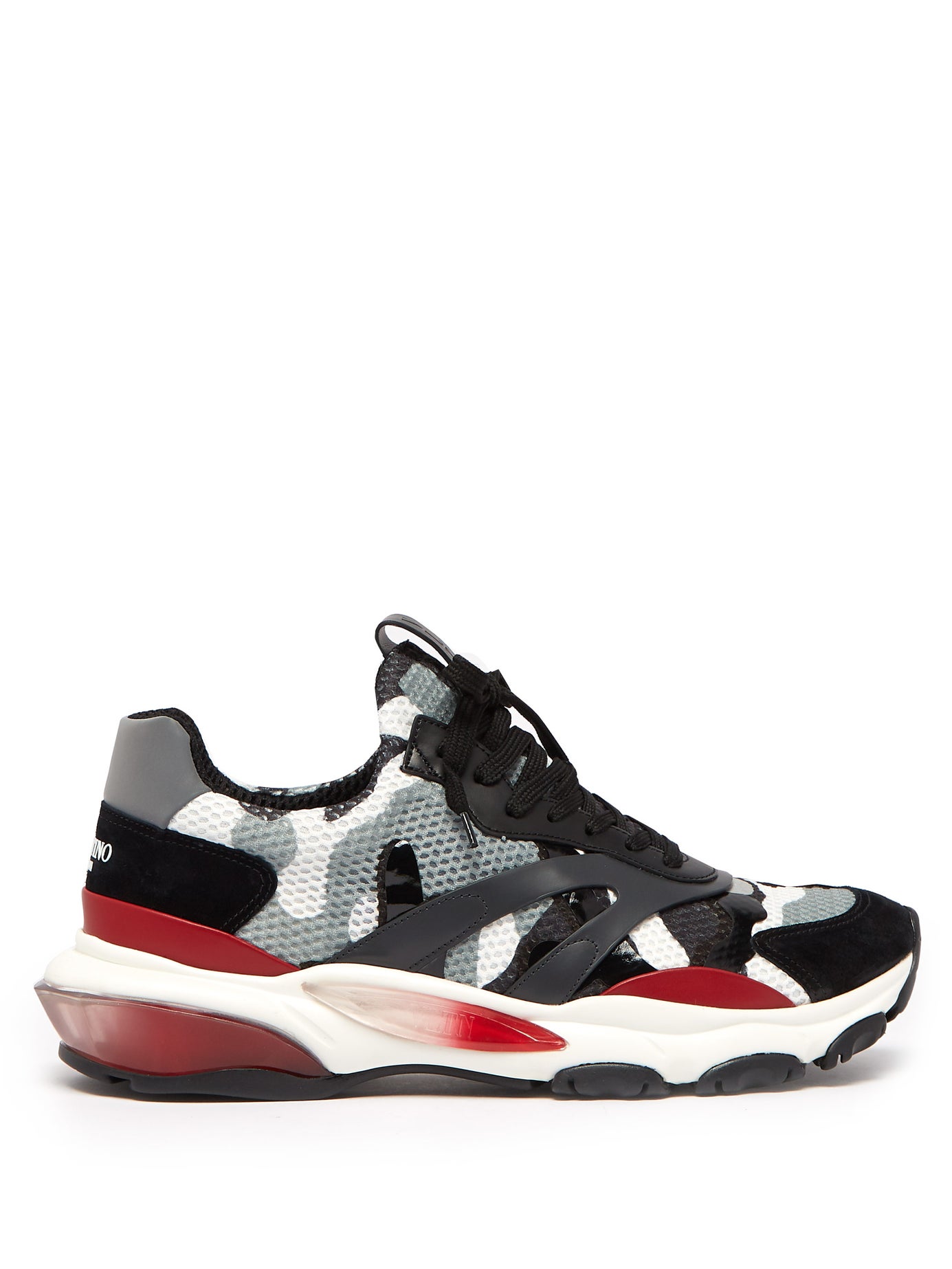 GIÀY VALENTINO  Bounce raised-sole low-top trainers