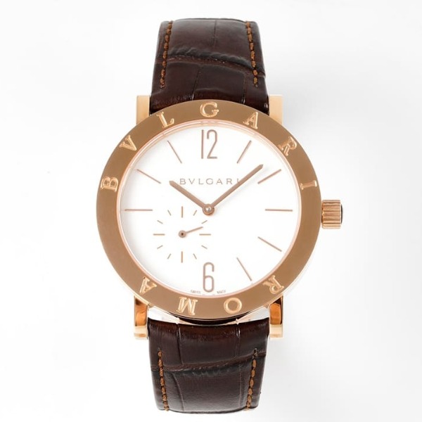 Đồng hồ BVLGARI Roma Automatic Rose Gold mặt số màu trắng