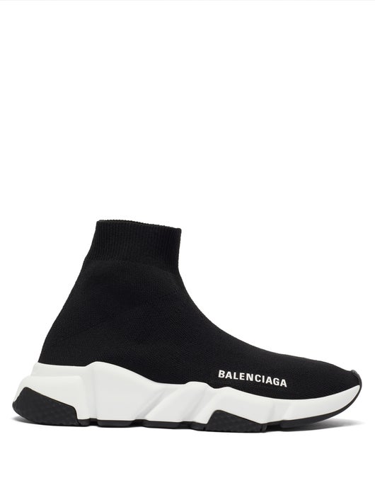 GIÀY BALENCIAGA Speed recycled-knit trainers