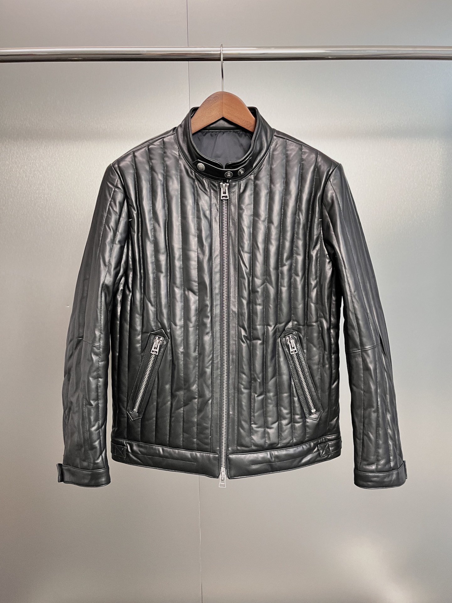 ÁO TOM FORD LEATHER JACKET