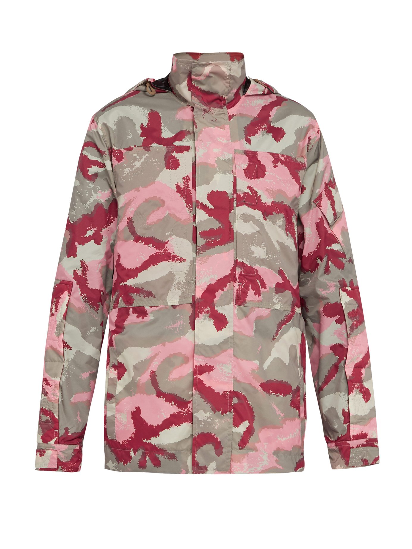 ÁO VALENTINO  Camo Art-print jacket