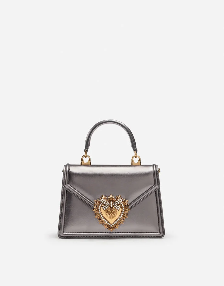 TÚI DOLCE & GABBANA Small Devotion bag in mordore nappa leather