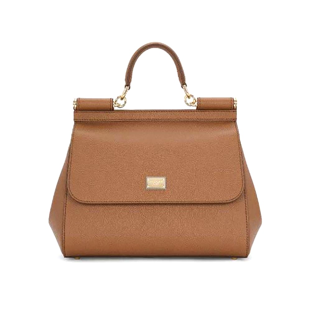 TÚI Túi Dolce Gabbana D&G Nữ Dauphine cỡ trung Sicily-Beige