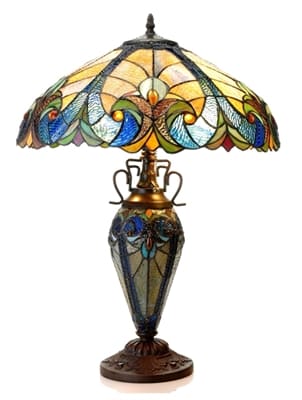 ĐÈN BÀN TIFFANY ĐÔI LIAISON