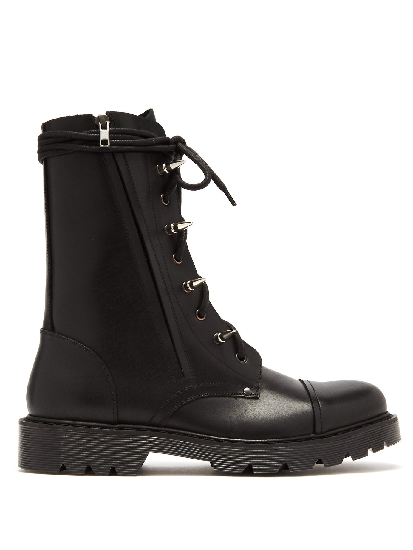 GIÀY VETEMENTS  Spiked leather boots