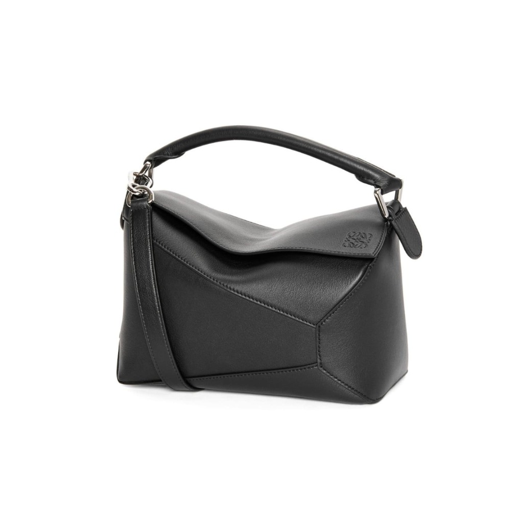 Túi LOEWE Small Puzzle bag in classic calfskin black