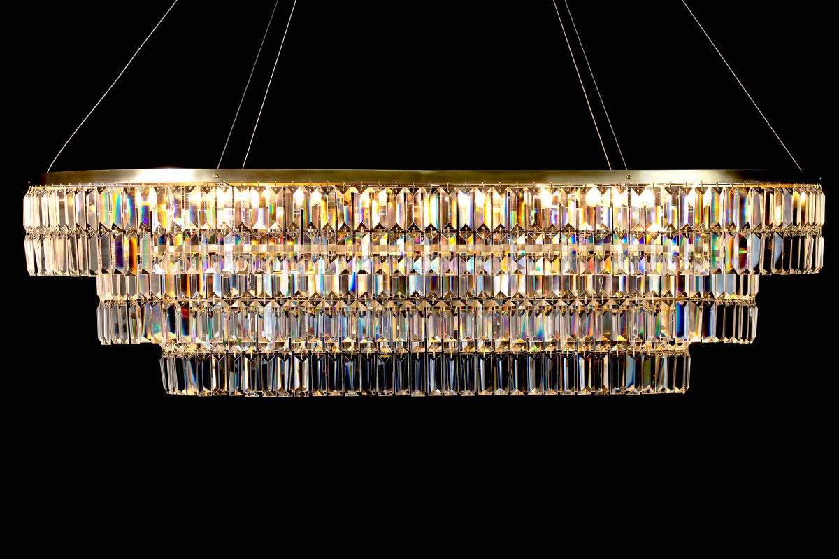 ĐÈN trần BACCA Crystal Lighting Statement Chandelier