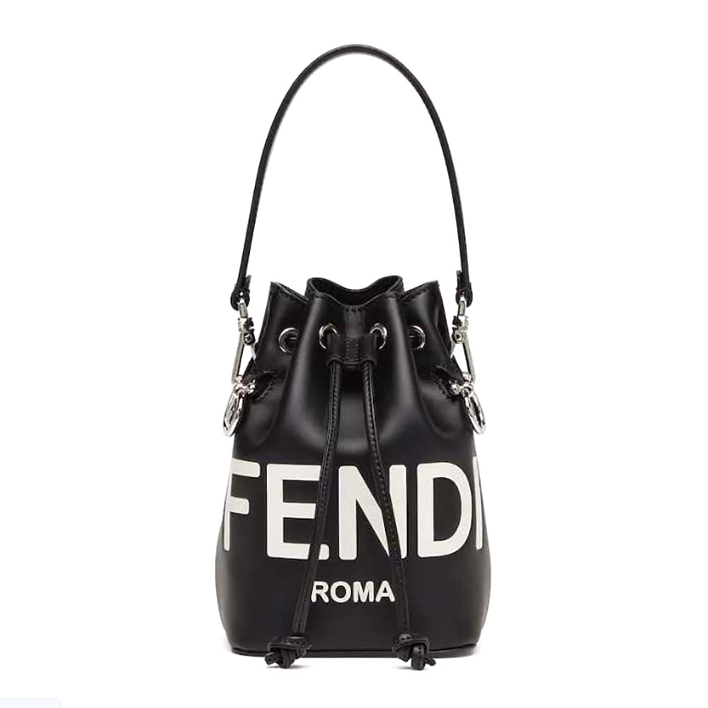 TÚI Fendi Women Mon Tresor Black Leather Mini-bag
