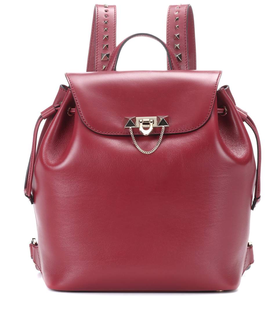 BALO VALENTINO Garavani Demilune Small leather backpack