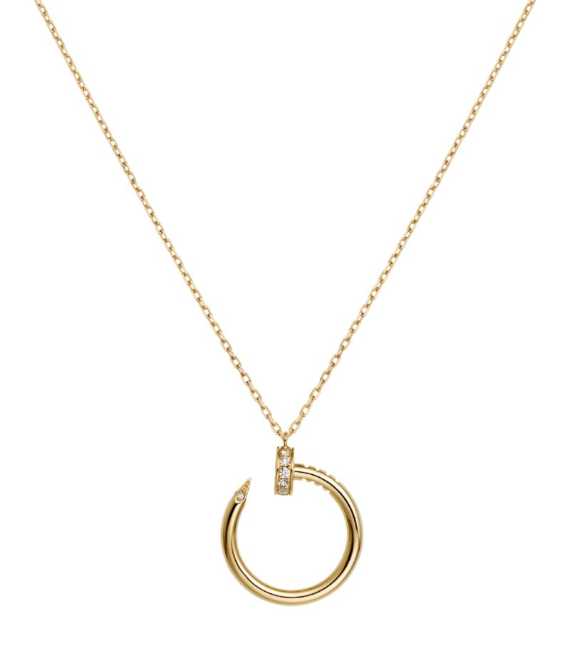 Vòng cổ CARTIER Yellow Gold and Diamond Juste un Clou Necklace vàng vàng 18K