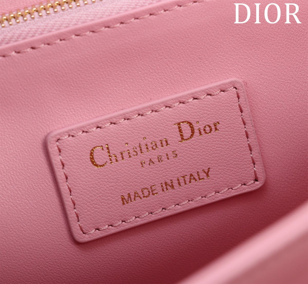 TÚI CHRISTIAN DIOR Mini Miss Dior Bag Pink Cannage Lambskin