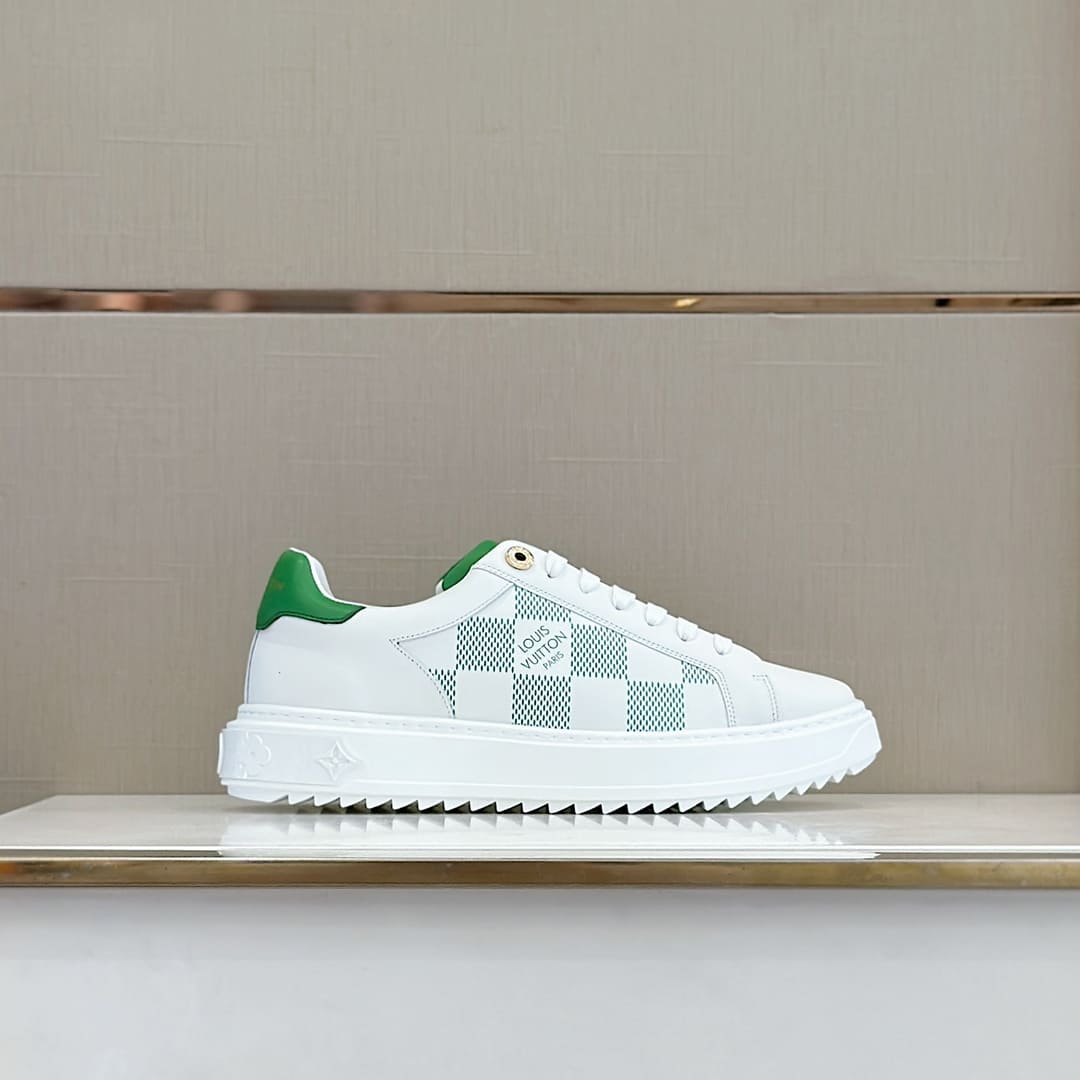 GIÀY LOUIS VUITTON TIME OUT MONOGRAM SNEAKERS SHOES AAA