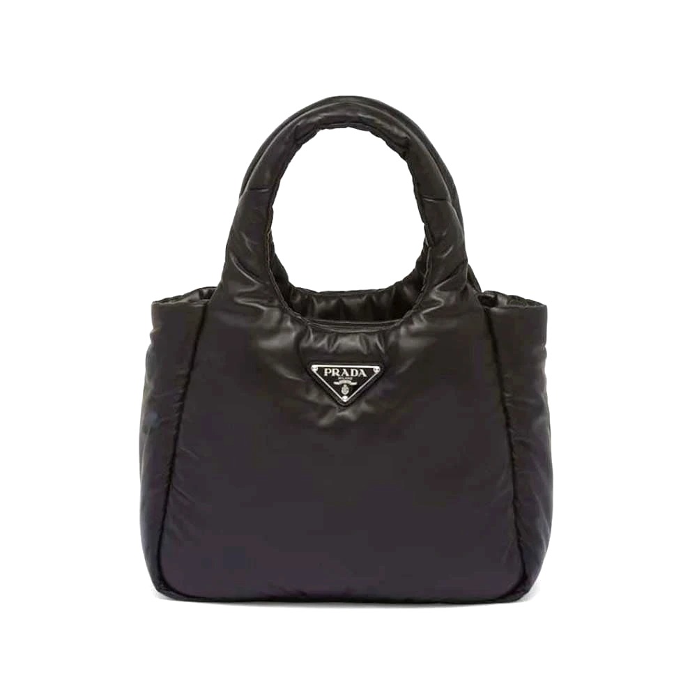 TÚI Prada Women Medium Padded Prada Soft Nappa Leather Bag-Black