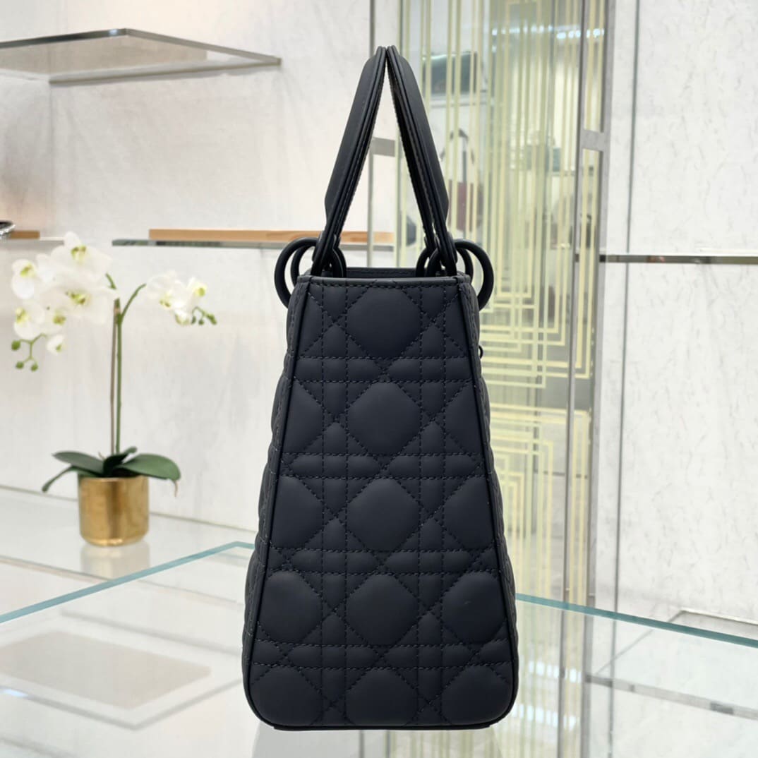 TÚI CHRISTIAN DIOR Lady Dior Bag Black Cannage Lambskin Top Quality
