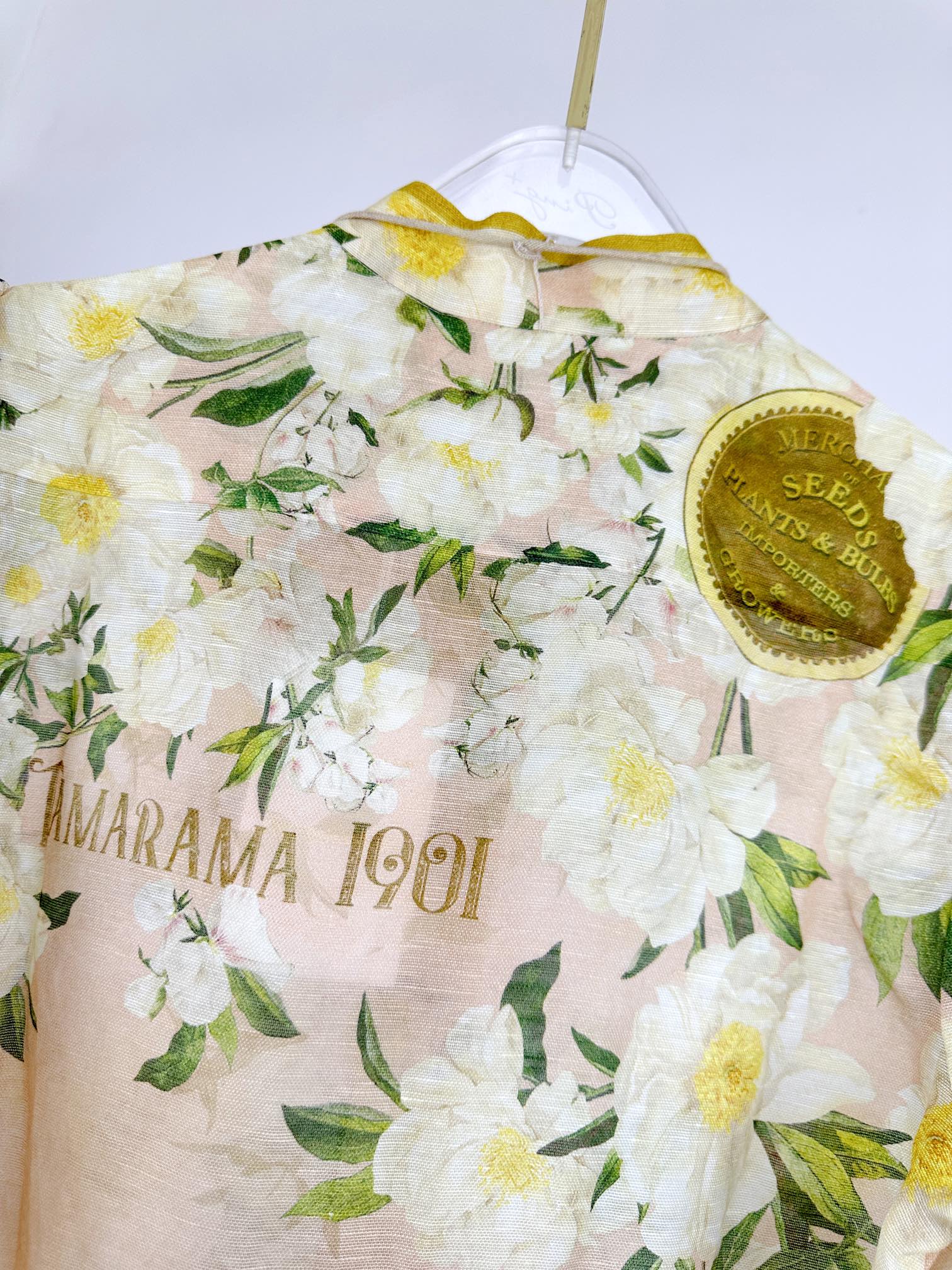ÁO ZIMMERMANN Flower Vintage Dress