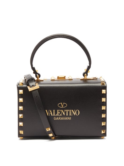 TÚI VALENTINO GARAVANI Alcove Rockstud mini leather cross-body bag