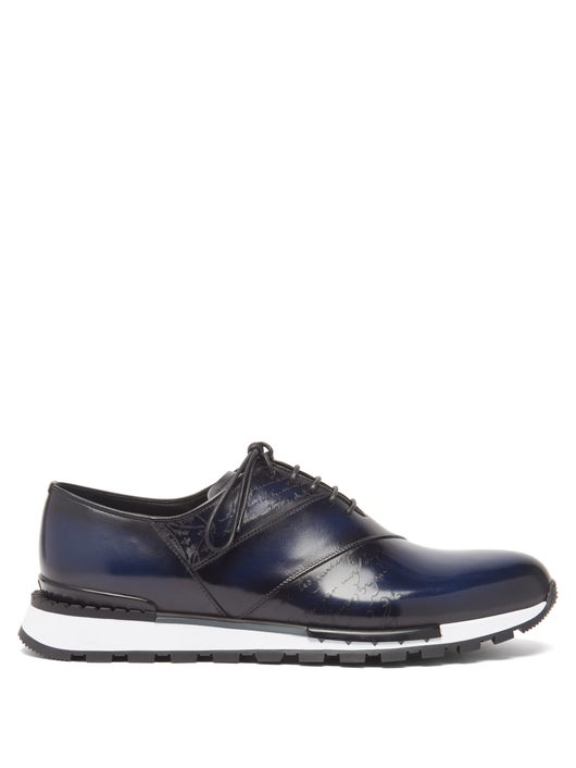 GIÀY BERLUTI Scritto Venezia-leather trainers SS2021