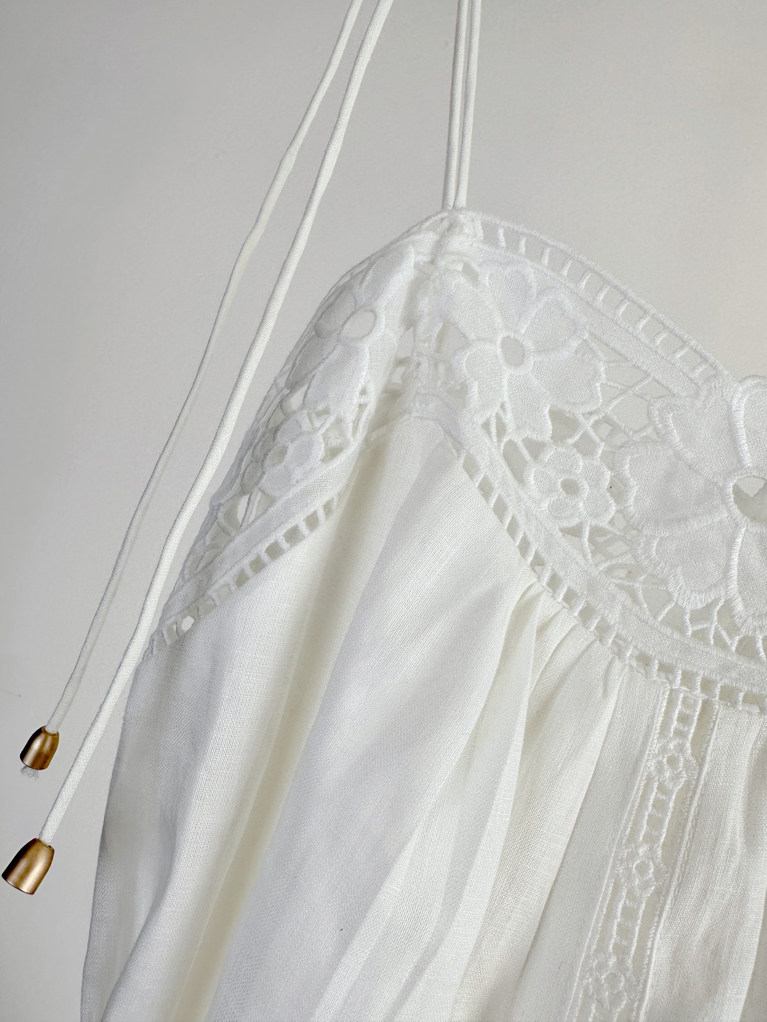 VÁY ZIMMERMANN Lace Fabric Flower Vintage Dress