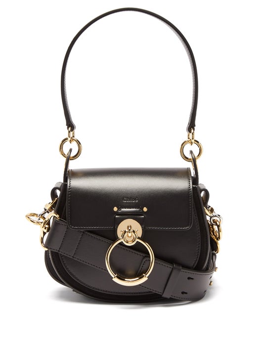 TÚI CHLOÉ Tess small leather cross-body bag