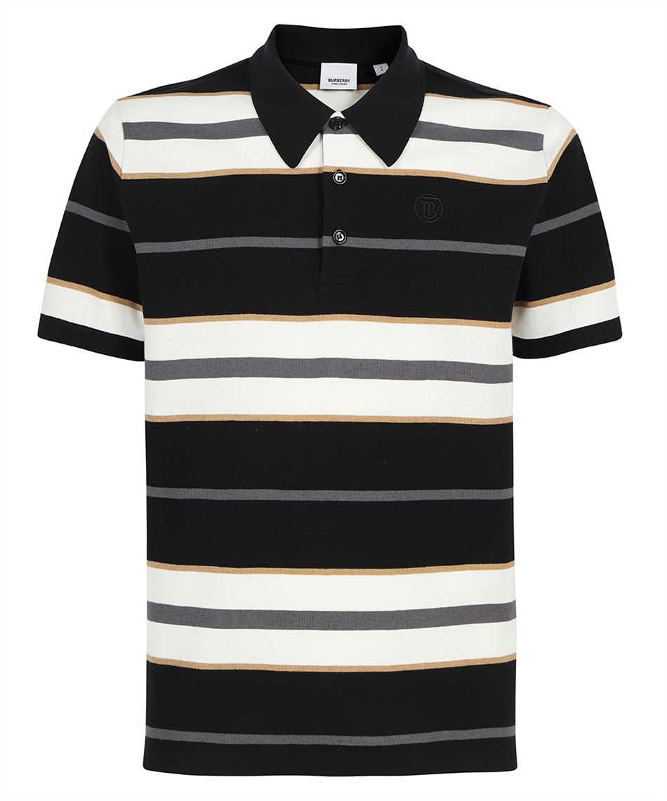 Total 34+ imagen burberry striped polo