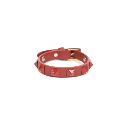 VALENTINO Red Rockstud Bracelet
