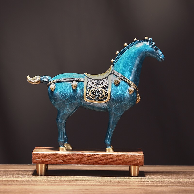 TƯỢNG NGỰA ĐỒNG TRƯNG BÀY