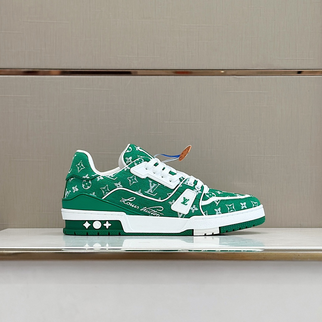 GIÀY LOUIS VUITTON TRAINER MONOGRAM SNEAKERS SHOES AAA