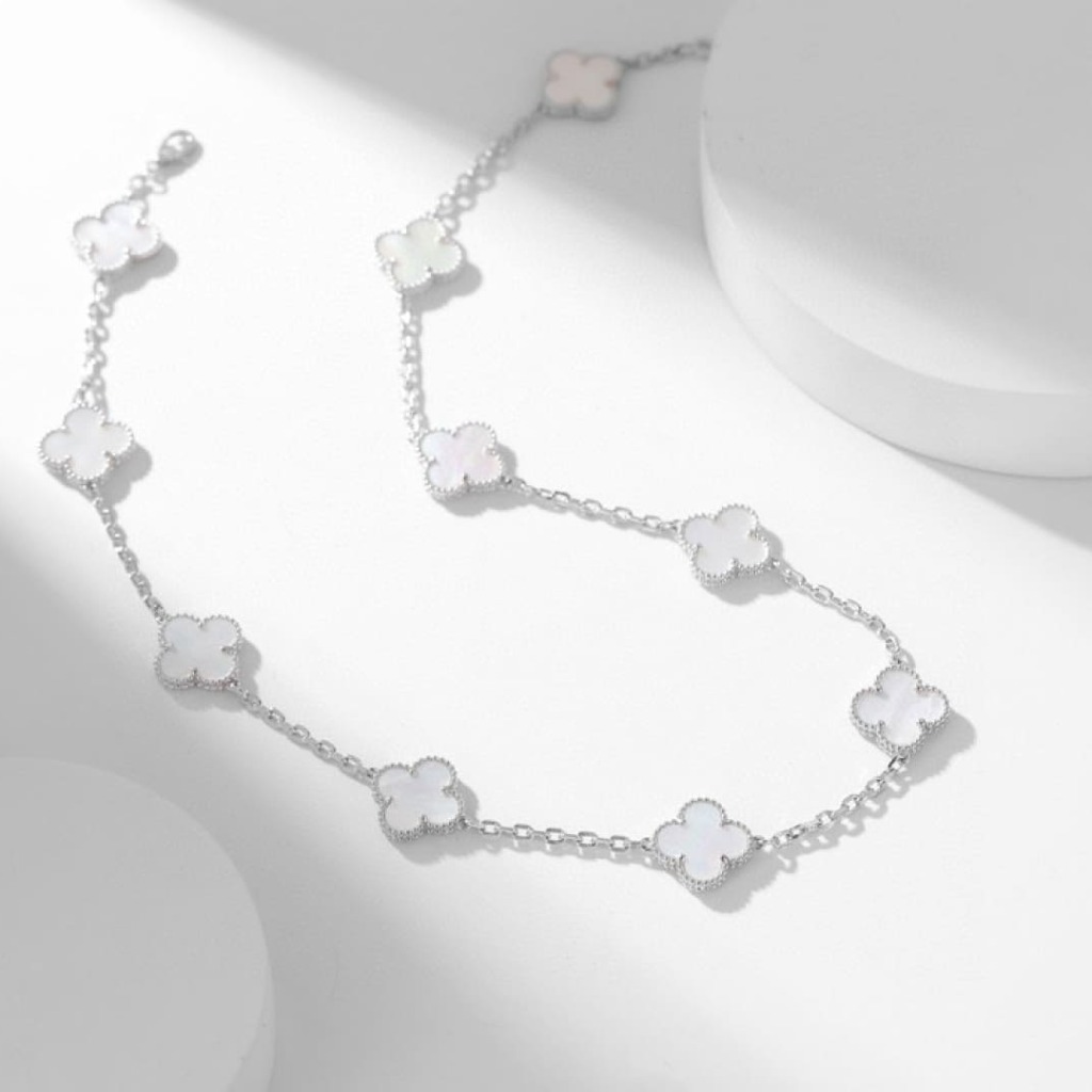 DÂY CHUYỀN VAN CLEEF & ARPELS PEARLS NGỌC TRAI TRẮNG