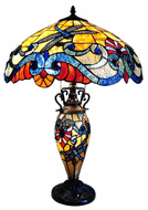 ĐÈN BÀN TIFFANY ĐÔI CHUỒN CHUỒN