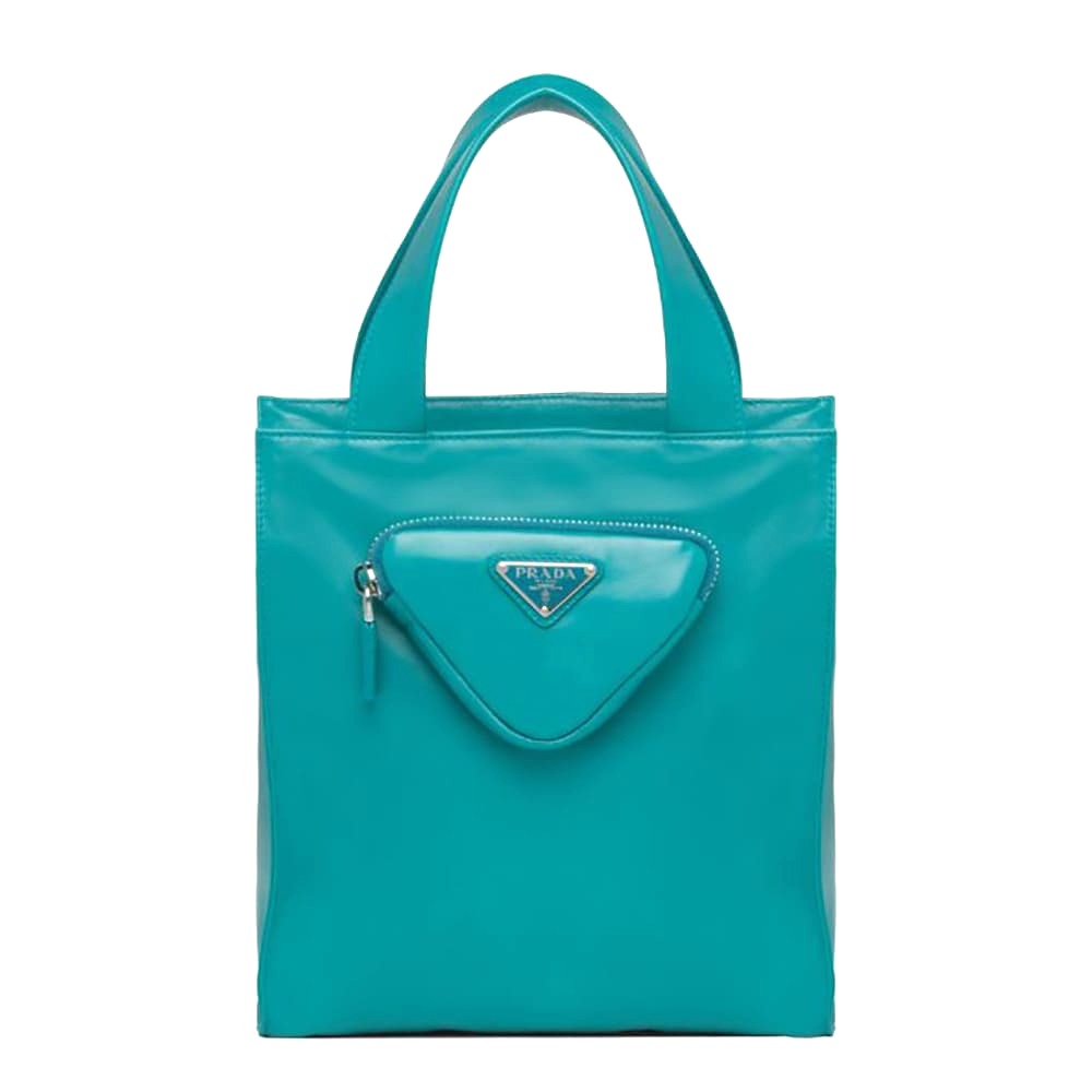TÚI Prada Women Nappa Leather Tote Bag-Lime
