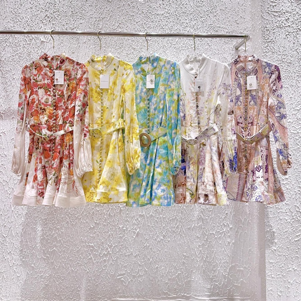 VÁY ZIMMERMANN Flower Vintage Dress