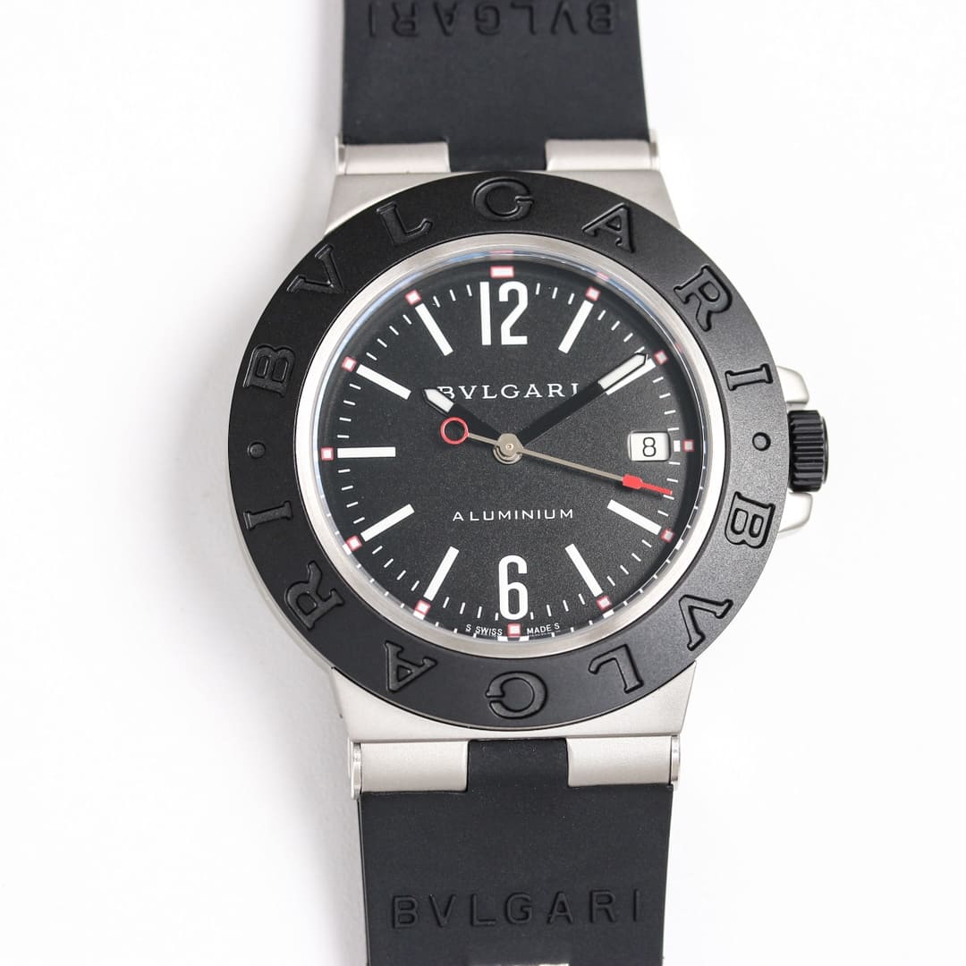 Đồng hồ BVLGARI Aluminium Automatic mặt số màu trắng