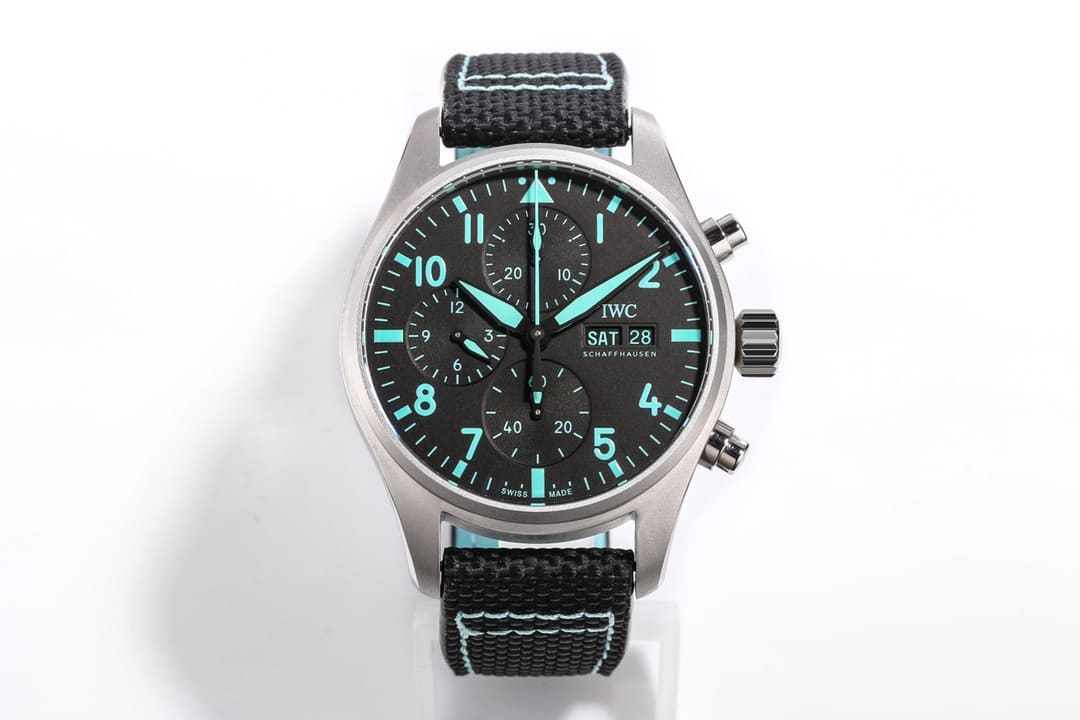 Đồng hồ IWC SCHAFFHAUSEN AMG MINT Automatic mặt số màu xám