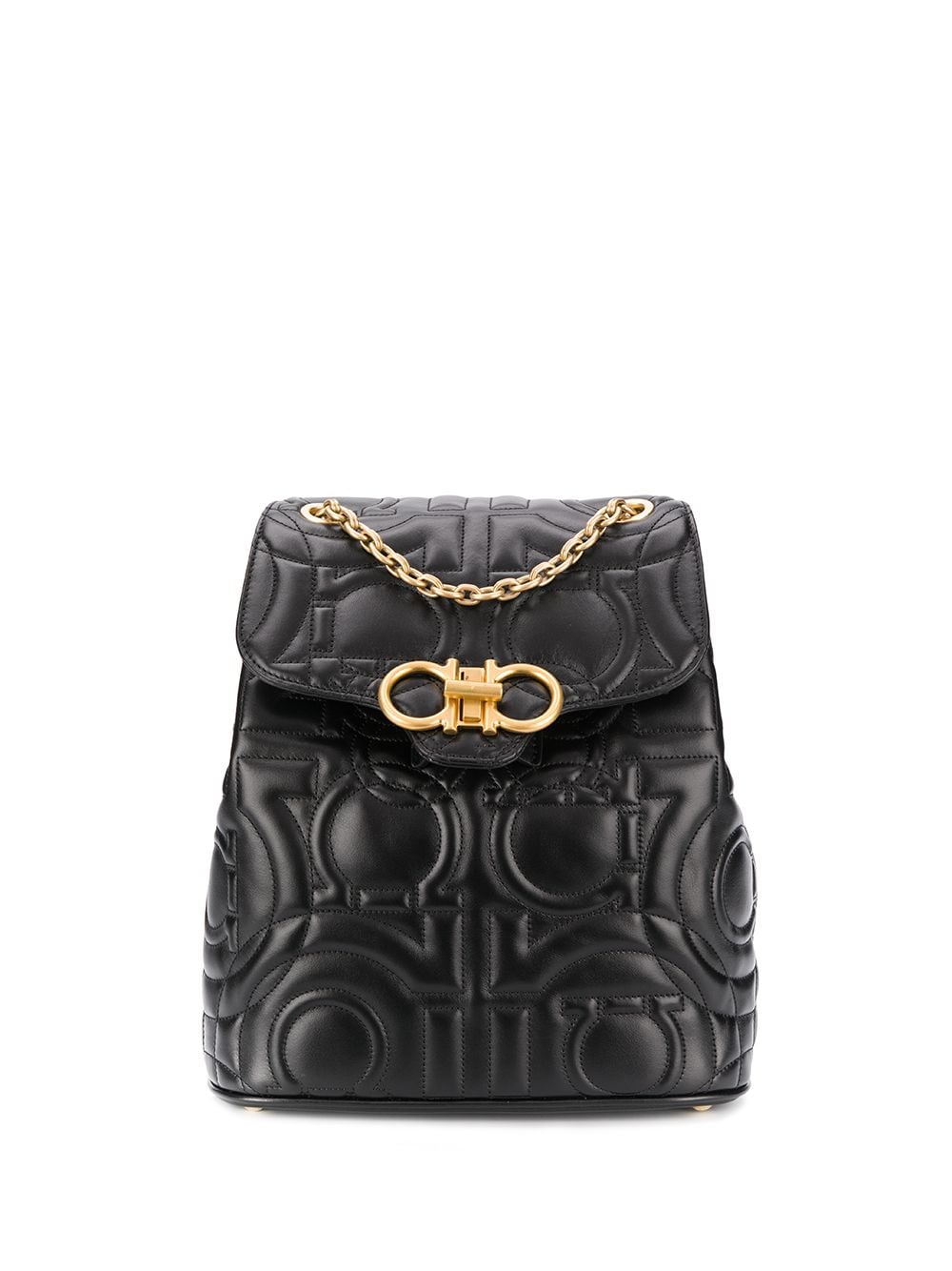 BALO Salvatore Ferragamo embossed Gancini backpack