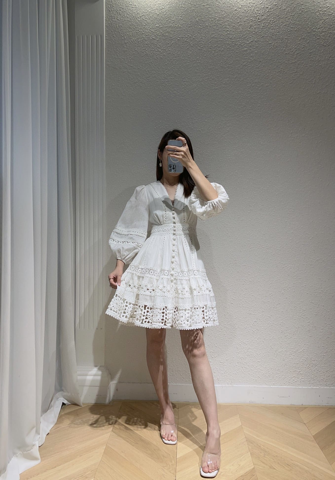 VÁY ZIMMERMANN Flower Vintage Dress High Classy