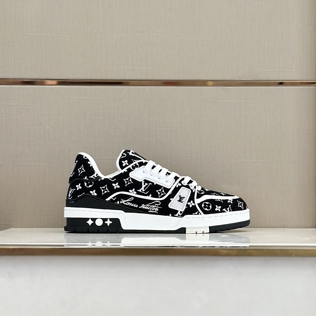 GIÀY LOUIS VUITTON TRAINER MONOGRAM SNEAKERS SHOES AAA
