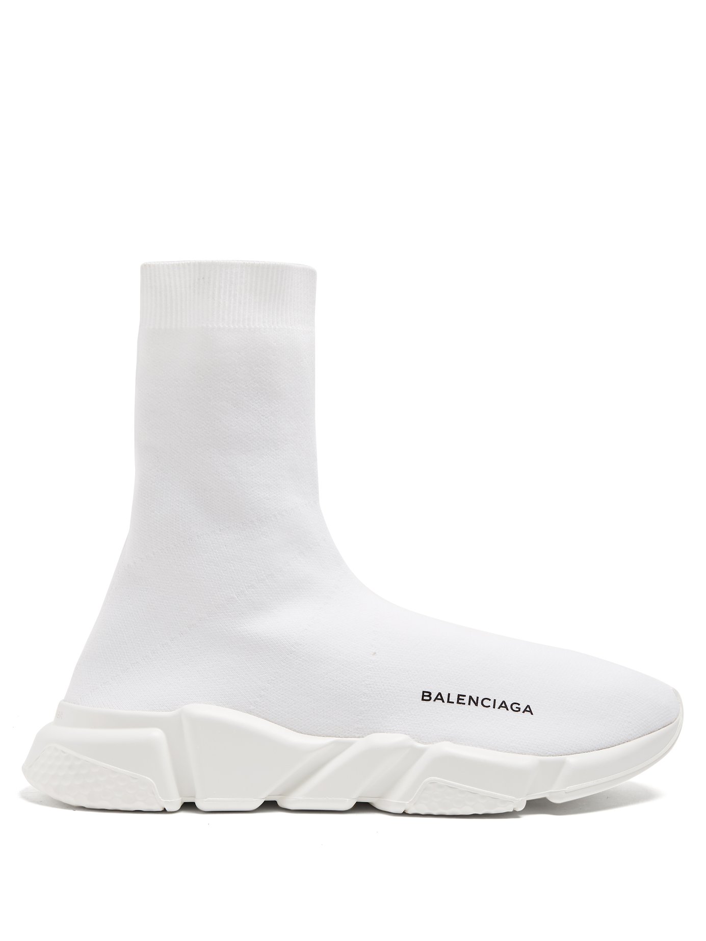 Balenciaga Pleated HighTop Sneakers in Red for Men  Lyst