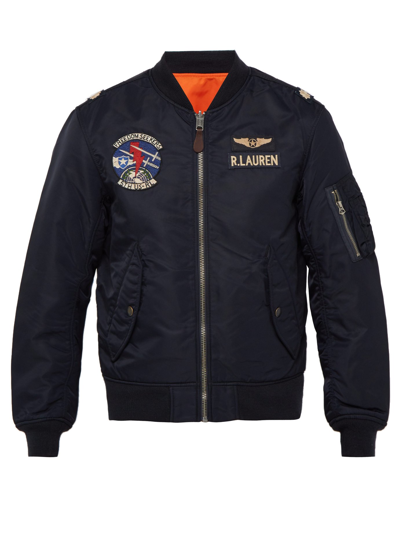 ÁO POLO RALPH LAUREN Reversible twill bomber jacket