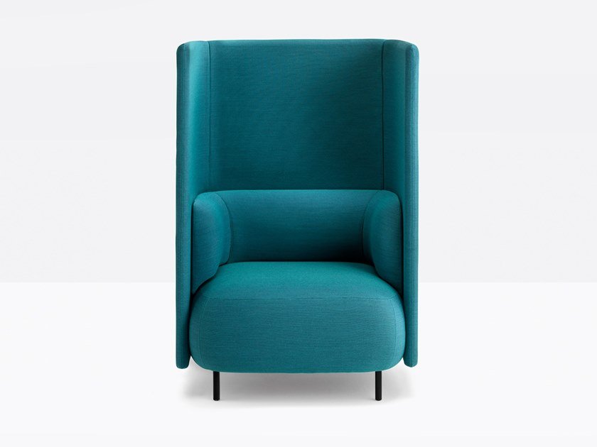 GHẾ PEDRI Acoustic high-back fabric ARMCHAIR