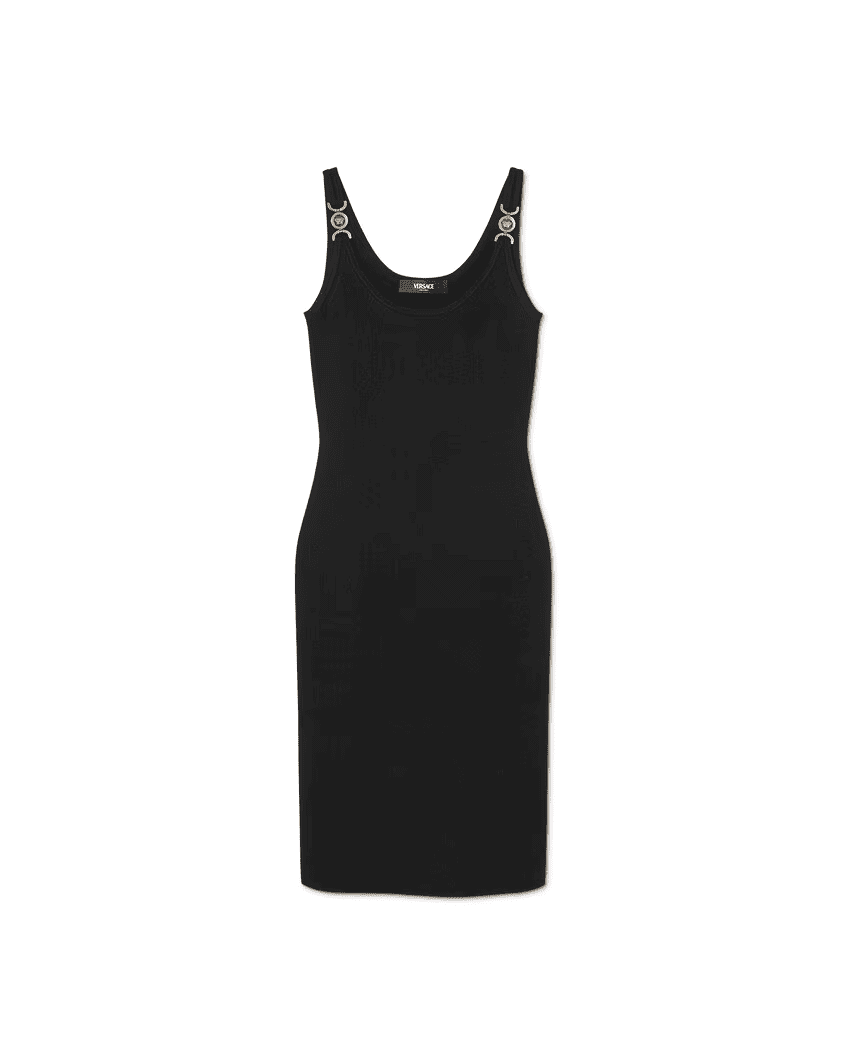 VÁY VERSACE MEDUSA '95 RIBBED KNIT MINI DRESS