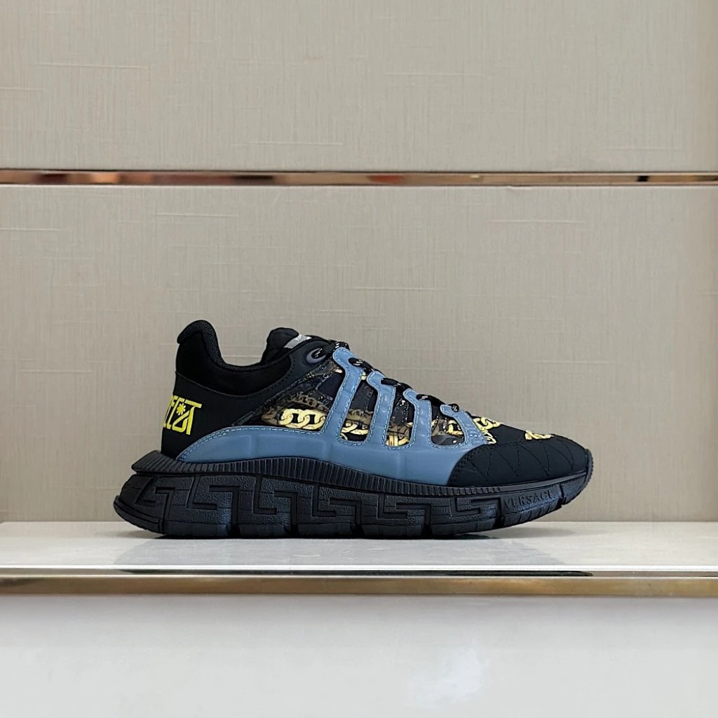 GIÀY VERSACE TRIGRECA LEATHER SNEAKER SHOES AAA
