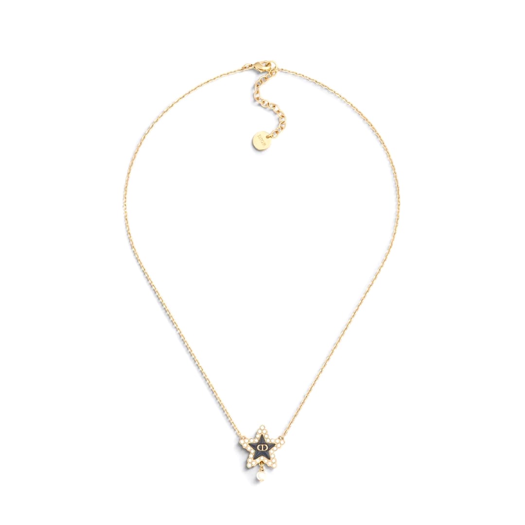 DÂY CHUYỀN DIOR CD CRYSTAL SWAROVSKI STARS ORNAMENT