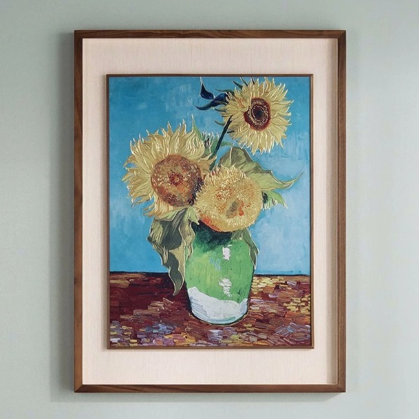 TRANH ĐỒNG HOA HƯỚNG DƯƠNG CỦA DANH HỌA VINCENT VAN GOGH