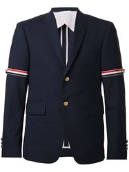 Vest Thom Browne Viền Tay 2 Bên Màu Xanh Navy  Thom Browne Việt Nam