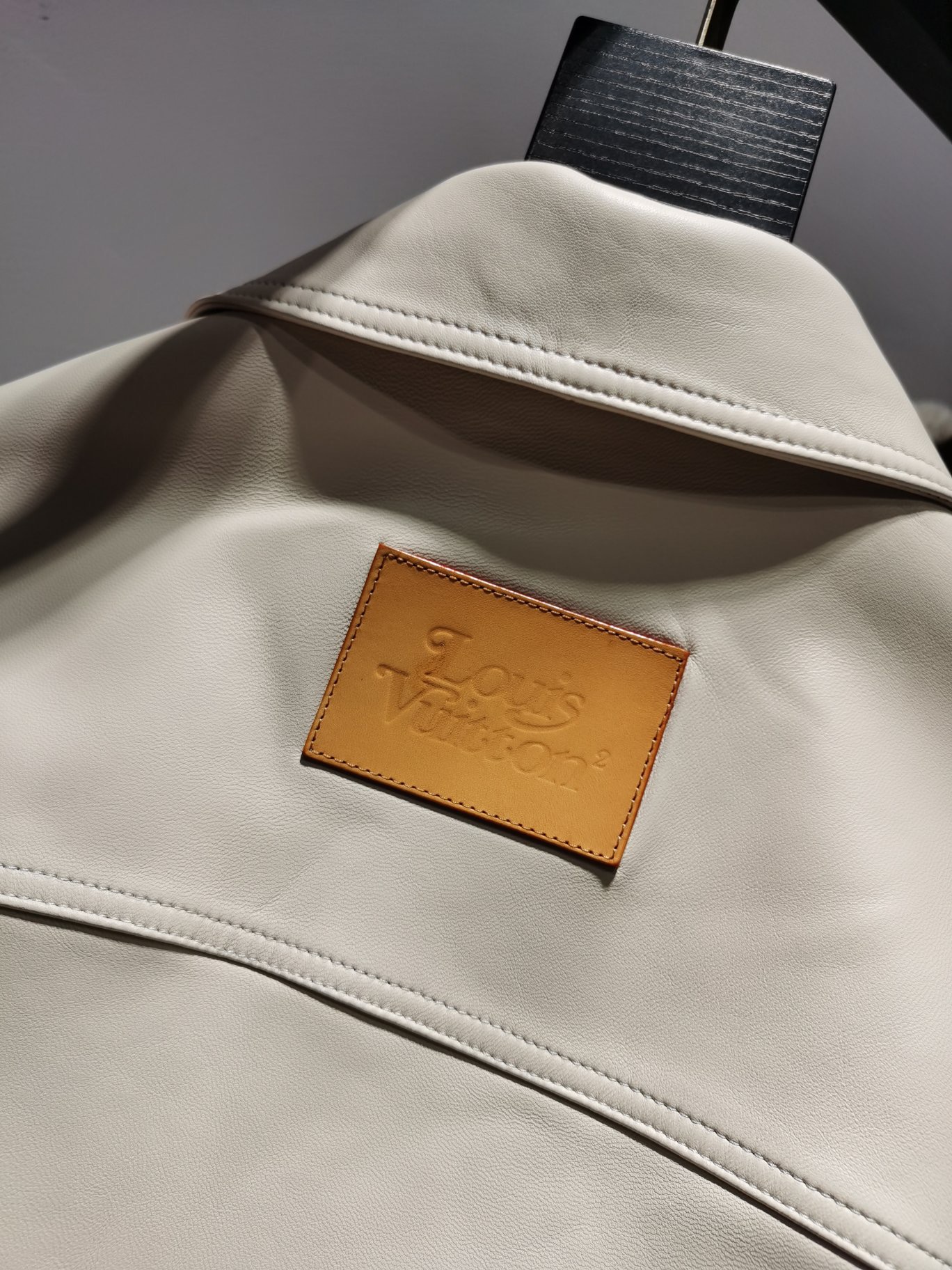 ÁO LOUIS VUITTON LEATHER JACKET