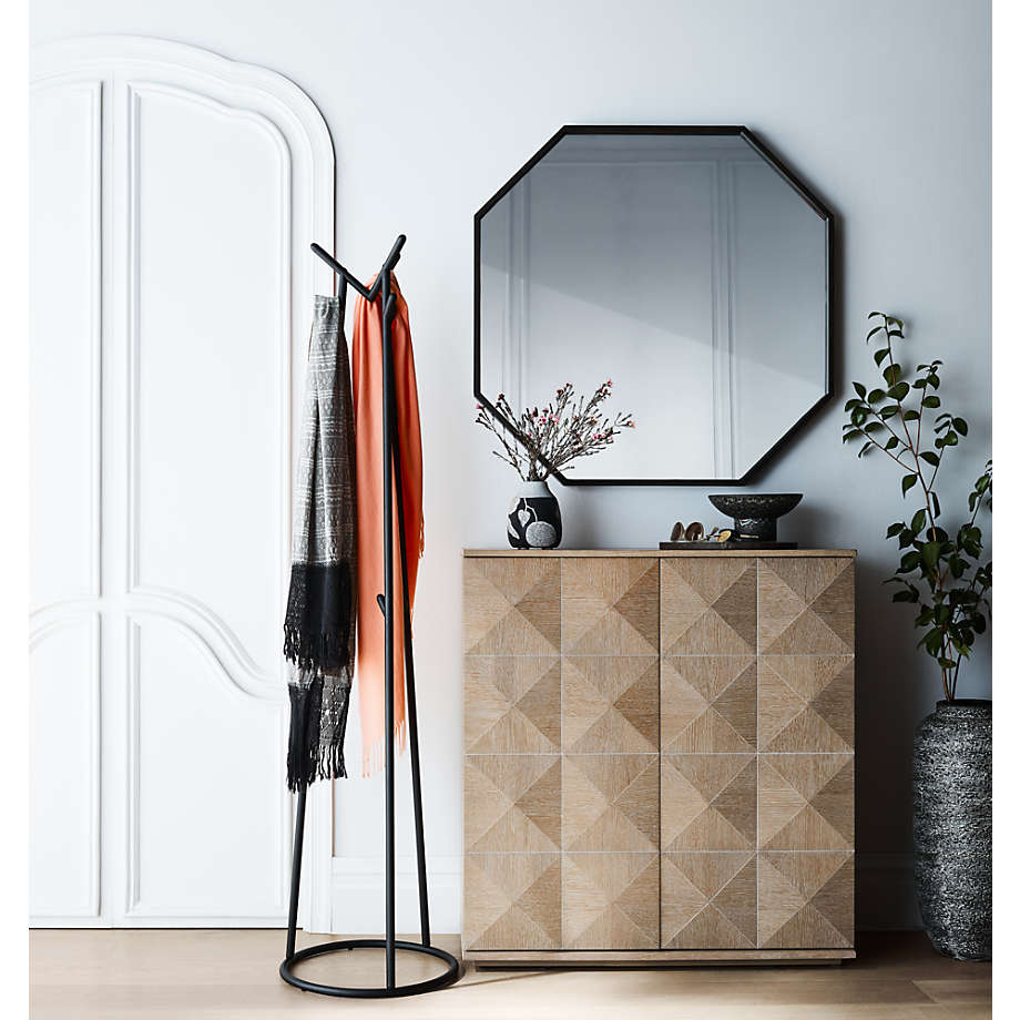 GƯƠNG Octagon Wall Mirror BLACK
