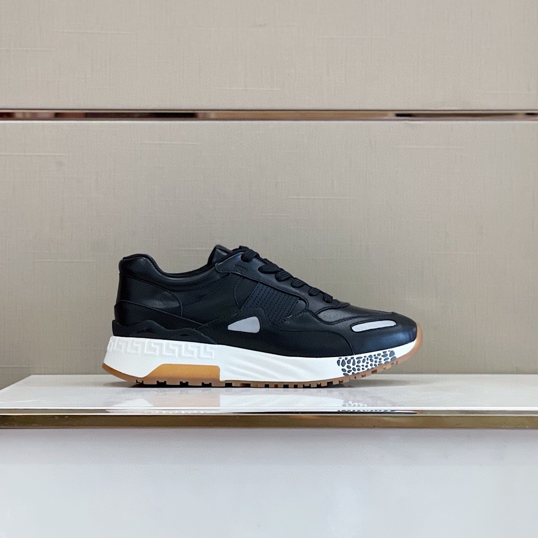 GIÀY VERSACE STUDD LEATHER SNEAKER SHOES AAA