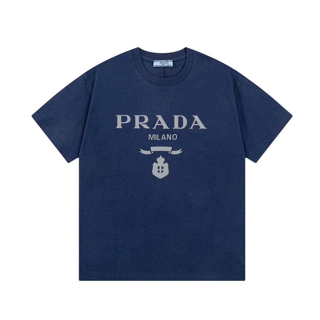 ÁO PRADA  Logo T-Shirt