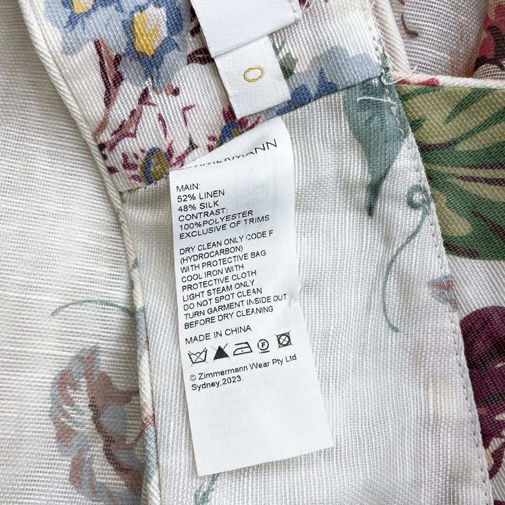 VÁY ZIMMERMANN Flower Vintage Dress High Classy