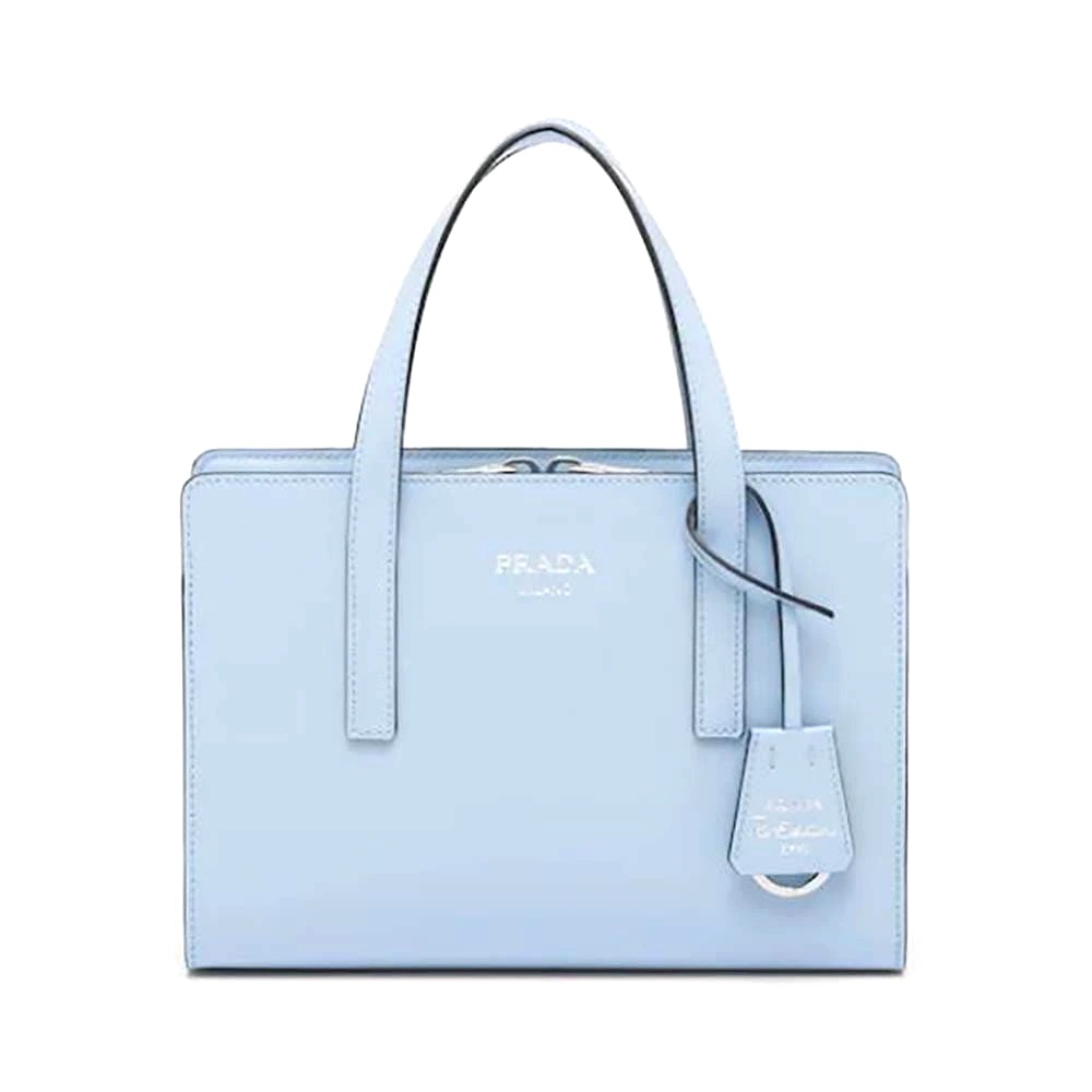 TÚI Prada Women Re-Edition 1995 Brushed-Leather Mini Handbag-Blue